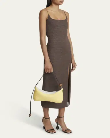 Jacquemus Le Grand Bisou Perle Leather Shoulder Bag | Thumbnail 5 Jacquemus Le Grand Bisou Perle Leather Shoulder Bag | Thumbnail 5