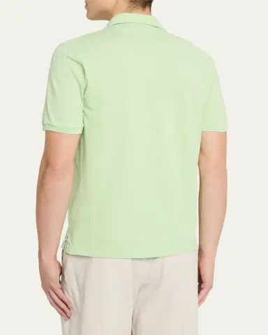 Fedeli Men's Pique Polo Shirt | Thumbnail 3