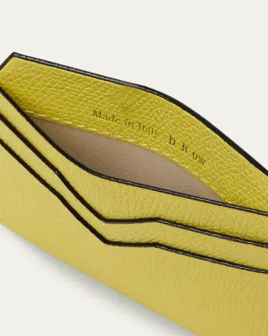 Valextra Men's V-Slot Leather Card Case | Thumbnail 6