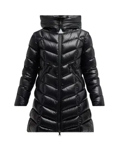 Moncler Marus Long Chevron-Quilted Jacket | Thumbnail 1 Moncler Marus Long Chevron-Quilted Jacket | Thumbnail 1