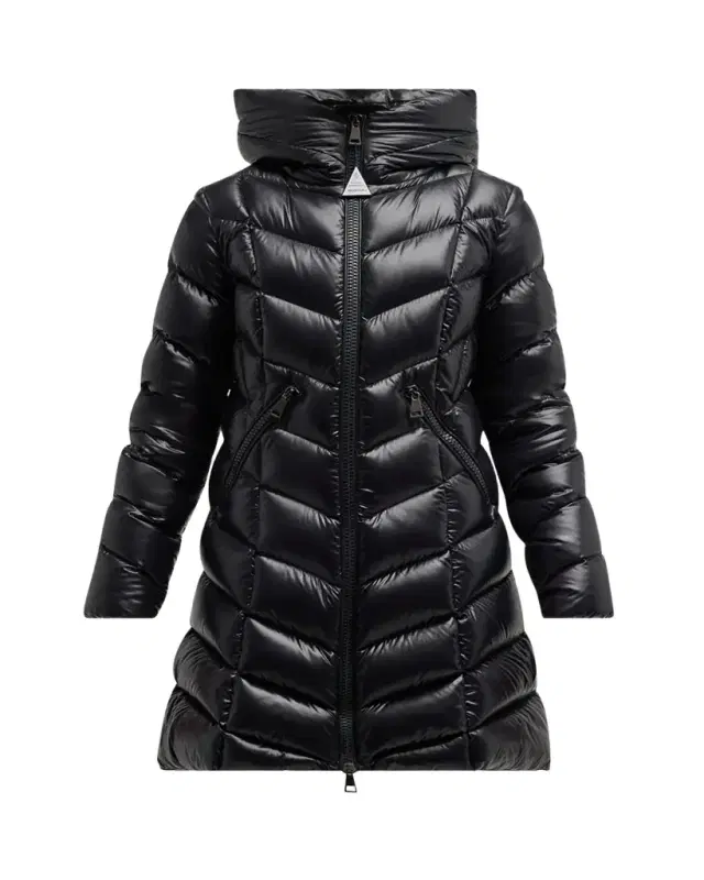 Marus Long Chevron-Quilted Jacket