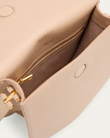 TOM FORD Tara Mini Shoulder Bag in Grained Leather | Thumbnail 8