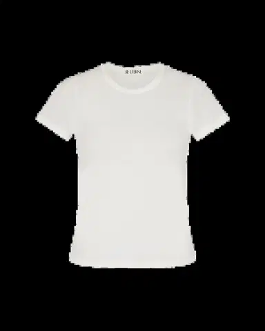 ÉTERNE Fitted Crewneck Short-Sleeve T-Shirt | Thumbnail 2