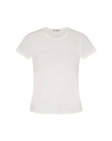 ÉTERNE Fitted Crewneck Short-Sleeve T-Shirt | Thumbnail 1