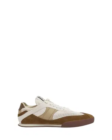 Chloé Kick Mesh and Leather Low-Top Sneakers | Thumbnail 1 Chloé Kick Mesh and Leather Low-Top Sneakers | Thumbnail 1