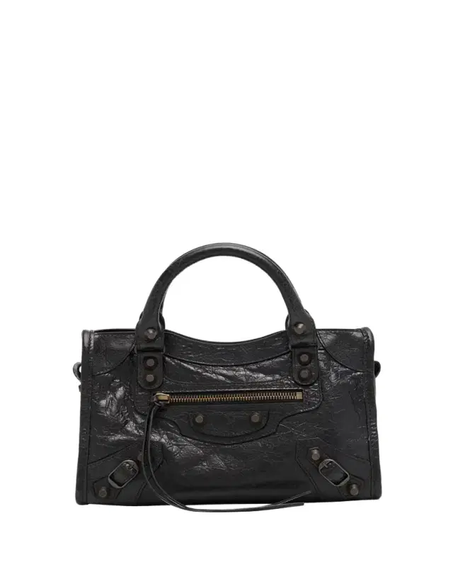 Le City Mini Leather Top-Handle Bag
