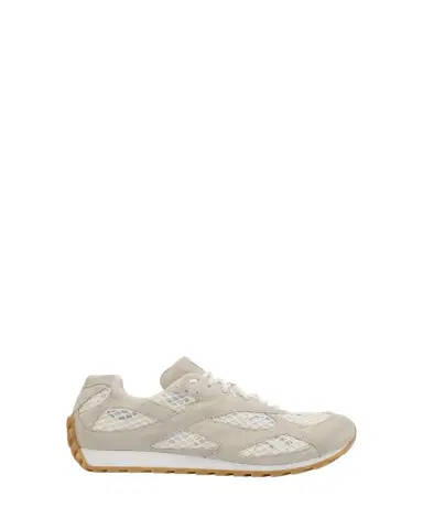 Bottega Veneta Orbit Suede Mesh Runner Sneakers | Thumbnail 1