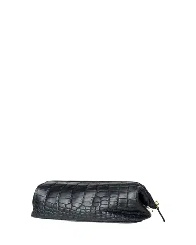 Abas Men's Alligator Travel Toiletry Bag | Thumbnail 1