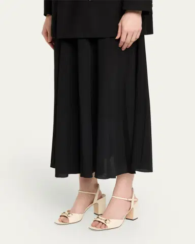 Gucci Lady Horsebit Leather Sandals | Thumbnail 2 Gucci Lady Horsebit Leather Sandals | Thumbnail 2