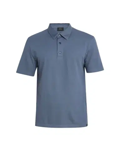 Brioni Men's Jersey Pique Polo Shirt | Thumbnail 1