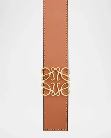 LOEWE Anagram Reversible Leather Belt | Thumbnail 2