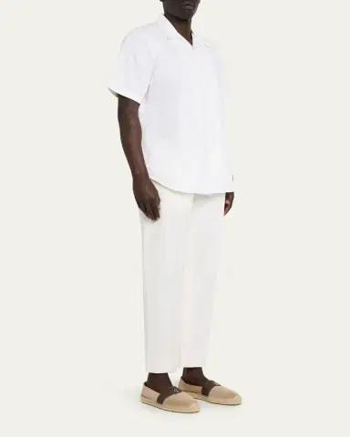 Christian Louboutin Men's Alfarica Nubuck Leather Espadrilles | Thumbnail 3 Christian Louboutin Men's Alfarica Nubuck Leather Espadrilles | Thumbnail 3