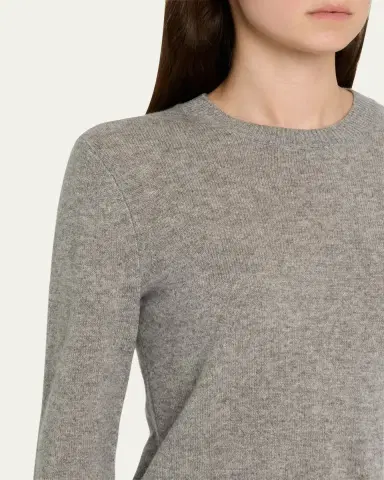 Guest in Residence Shrunken Crewneck Sweater in Cashmere | Thumbnail 9