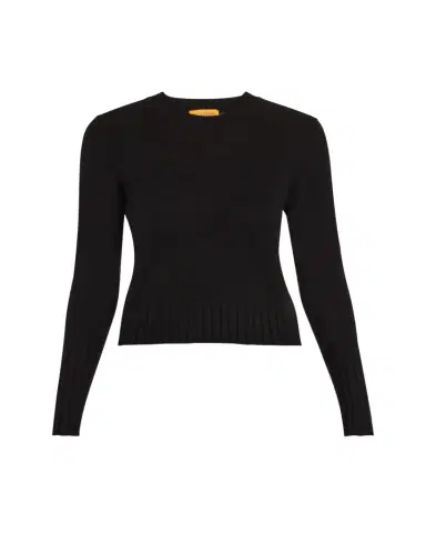 Guest in Residence Shrunken Crewneck Sweater in Cashmere | Thumbnail 1