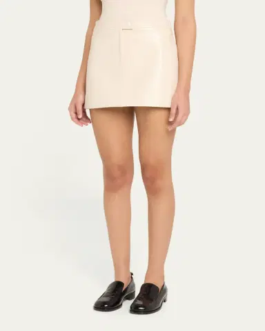 Courrèges Vinyle Reedition Mini Skirt | Thumbnail 9 Courrèges Vinyle Reedition Mini Skirt | Thumbnail 9