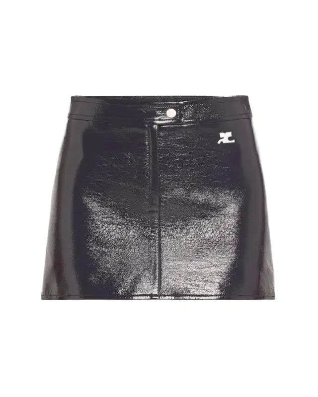 Courreges Vinyle Reedition Mini Skirt