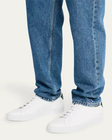 Common Projects Men's Retro Classic Bicolor Leather Low-Top Sneakers | Thumbnail 6 Common Projects Men's Retro Classic Bicolor Leather Low-Top Sneakers | Thumbnail 6