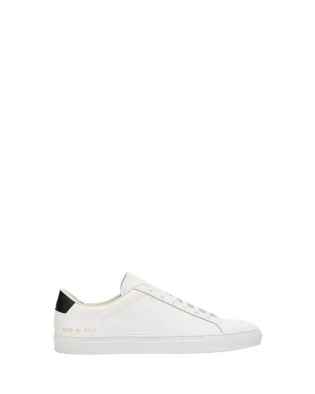 Men's Retro Classic Bicolor Leather Low-Top Sneakers