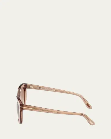 Tom Ford Odette Round Acetate Sunglasses | Thumbnail 3 Tom Ford Odette Round Acetate Sunglasses | Thumbnail 3