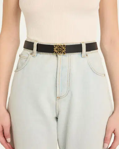 Loewe Anagram Reversible Leather Belt | Thumbnail 2