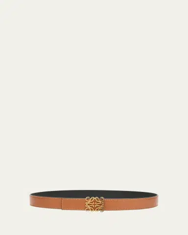 Loewe Anagram Reversible Leather Belt | Thumbnail 4