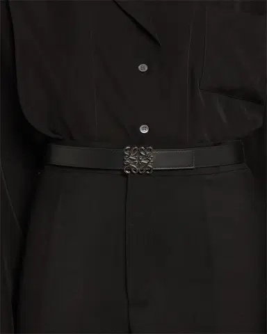 Loewe Anagram Reversible Leather Belt | Thumbnail 7