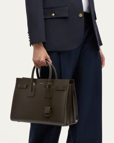 Saint Laurent Sac De Jour Small Top-Handle Bag in Smooth Leather | Thumbnail 6 Saint Laurent Sac De Jour Small Top-Handle Bag in Smooth Leather | Thumbnail 6