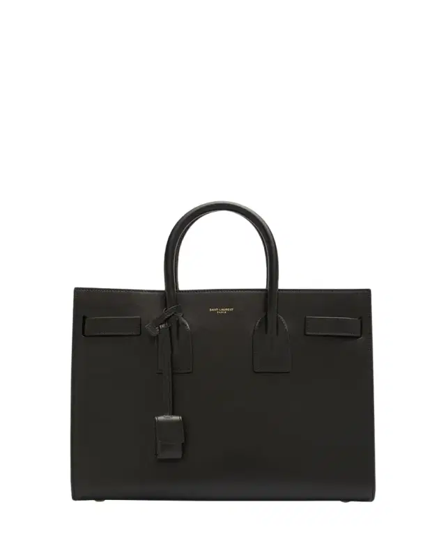 Sac De Jour Small Top-Handle Bag in Smooth Leather