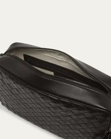 Bottega Veneta Men's Intrecciato Medium Crossbody Bag | Thumbnail 4