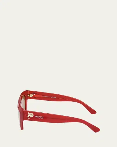 PUCCI Butterfly Acetate Sunglasses | Thumbnail 7