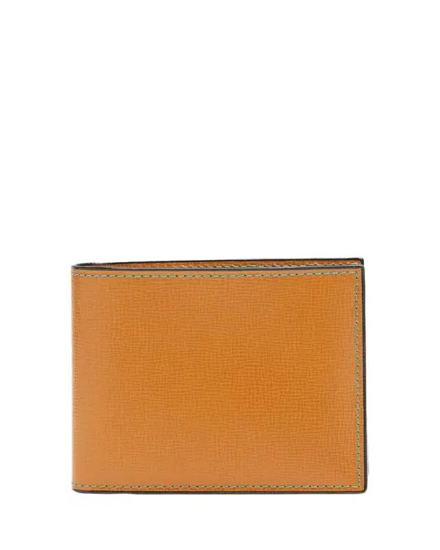 Men's Leather V-Cut Bifold Wallet