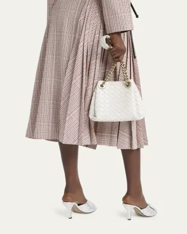 Bottega Veneta Small Parachute Leather Shoulder Bag | Thumbnail 2 Bottega Veneta Small Parachute Leather Shoulder Bag | Thumbnail 2