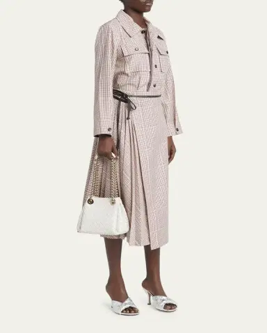 Bottega Veneta Small Parachute Leather Shoulder Bag | Thumbnail 5 Bottega Veneta Small Parachute Leather Shoulder Bag | Thumbnail 5