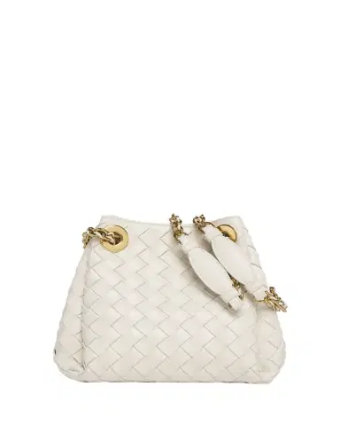 Bottega Veneta Small Parachute Leather Shoulder Bag | Thumbnail 1 Bottega Veneta Small Parachute Leather Shoulder Bag | Thumbnail 1