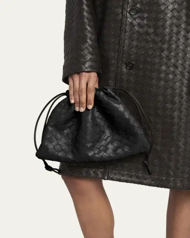 Bottega Veneta Medium Leather Pouch Bag | Thumbnail 2 Bottega Veneta Medium Leather Pouch Bag | Thumbnail 2
