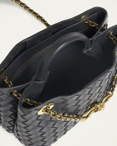Bottega Veneta Small Andiamo Shoulder Bag with Chain Strap | Thumbnail 12 Bottega Veneta Small Andiamo Shoulder Bag with Chain Strap | Thumbnail 12