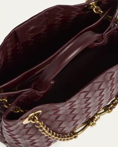 Bottega Veneta Small Andiamo Shoulder Bag with Chain Strap | Thumbnail 8 Bottega Veneta Small Andiamo Shoulder Bag with Chain Strap | Thumbnail 8