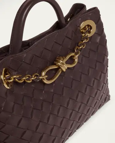 Bottega Veneta Small Andiamo Shoulder Bag with Chain Strap | Thumbnail 9 Bottega Veneta Small Andiamo Shoulder Bag with Chain Strap | Thumbnail 9