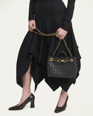 Bottega Veneta Small Andiamo Shoulder Bag with Chain Strap | Thumbnail 10 Bottega Veneta Small Andiamo Shoulder Bag with Chain Strap | Thumbnail 10