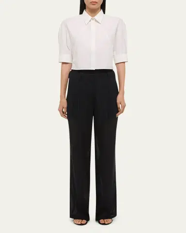 Helmut Lang Articulated Short-Sleeve Shirt | Thumbnail 2