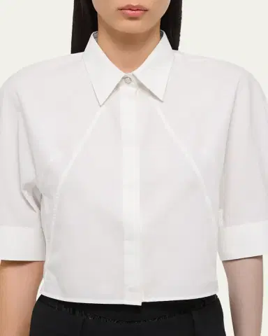 Helmut Lang Articulated Short-Sleeve Shirt | Thumbnail 5