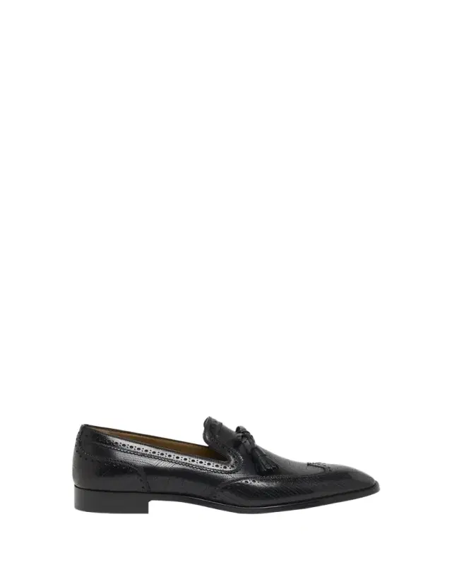 Christian Louboutin Men's Grave Wingtip Brogue Leather Loafers