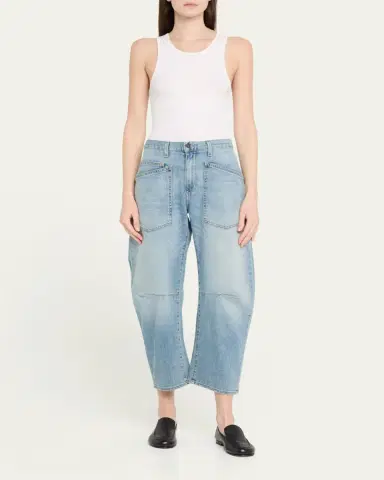 Nili Lotan Shon Cropped Jeans | Thumbnail 6
