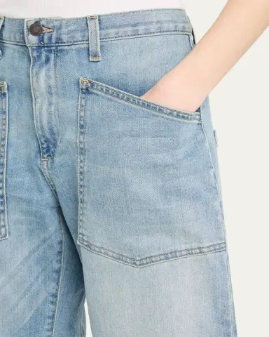 Nili Lotan Shon Cropped Jeans | Thumbnail 9