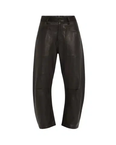 Nili Lotan Shon Barrel Leather Pants | Thumbnail 1 Nili Lotan Shon Barrel Leather Pants | Thumbnail 1