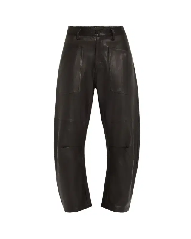 Shon Barrel Leather Pants