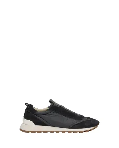 Brunello Cucinelli Monili Laceless Trainer Sneakers | Thumbnail 1 Brunello Cucinelli Monili Laceless Trainer Sneakers | Thumbnail 1