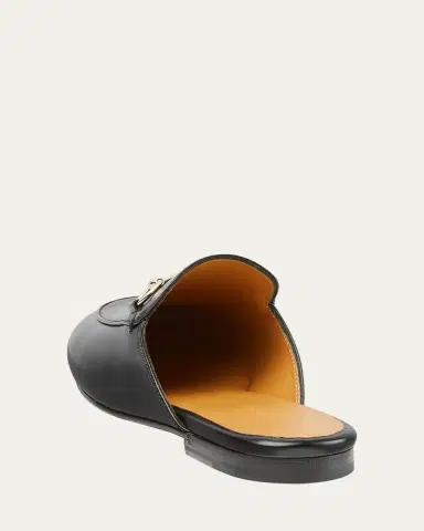 Gucci Princetown Leather Mules | Thumbnail 4