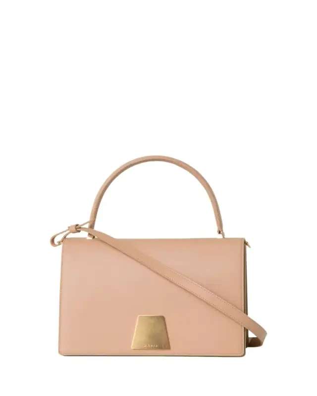 Alice Flap Leather Crossbody Bag