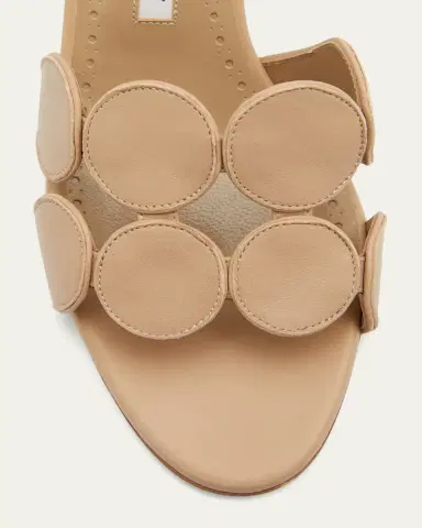 Manolo Blahnik Haribalmu Leather Slide Sandals | Thumbnail 5